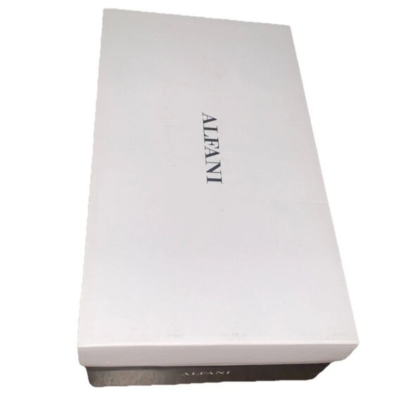 Alfani Womens Vacanza Faux Leather Embossed Wedge Sandals - Picture 5 of 5